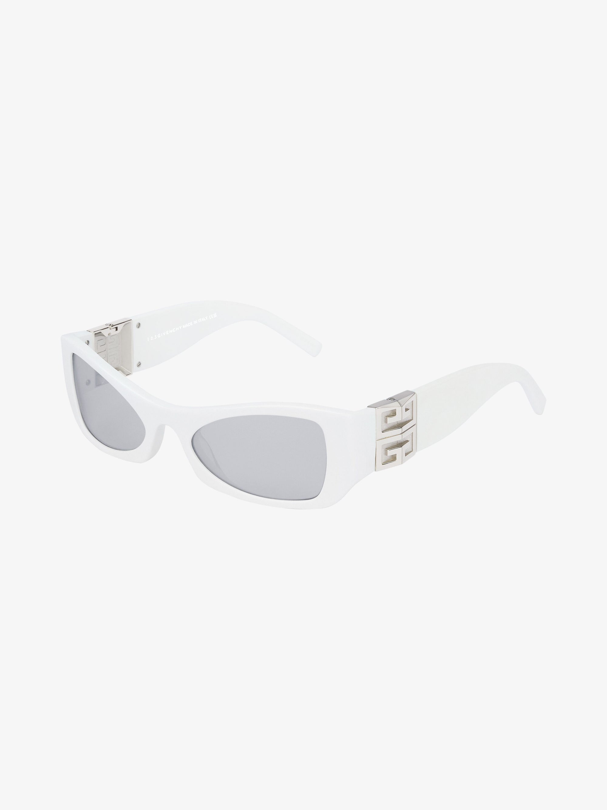 Lunettes de soleil 4G unisexes - Blanc