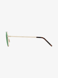 Lunettes de soleil Gv One - Dore & Vert