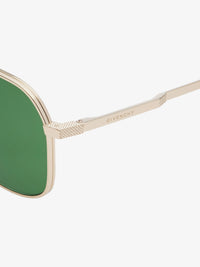 Lunettes de soleil Gv One - Dore & Vert