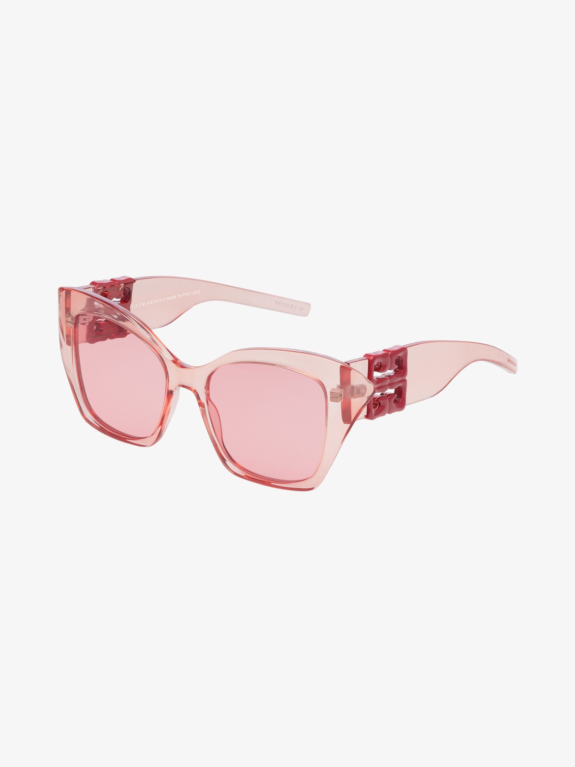 Lunettes de soleil 4G Liquid - Corail