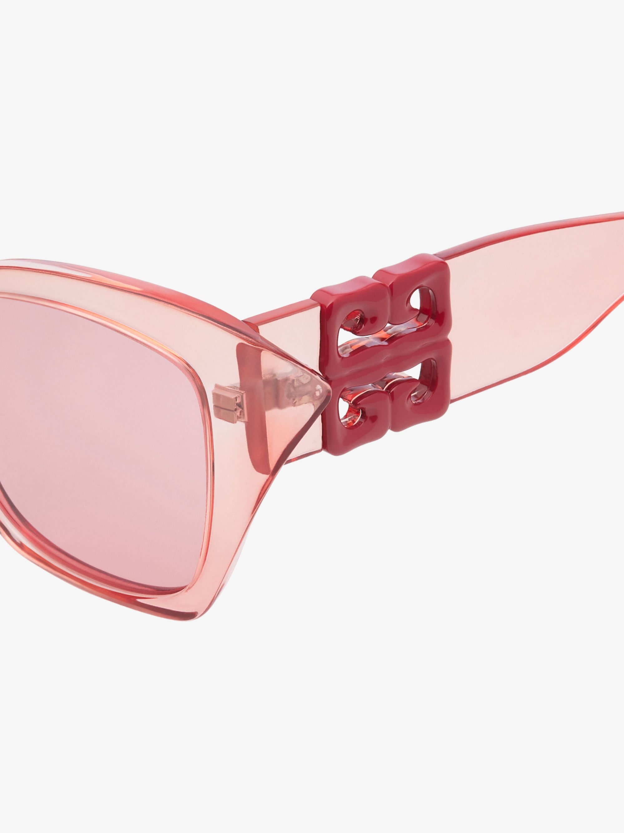 Lunettes de soleil 4G Liquid - Corail