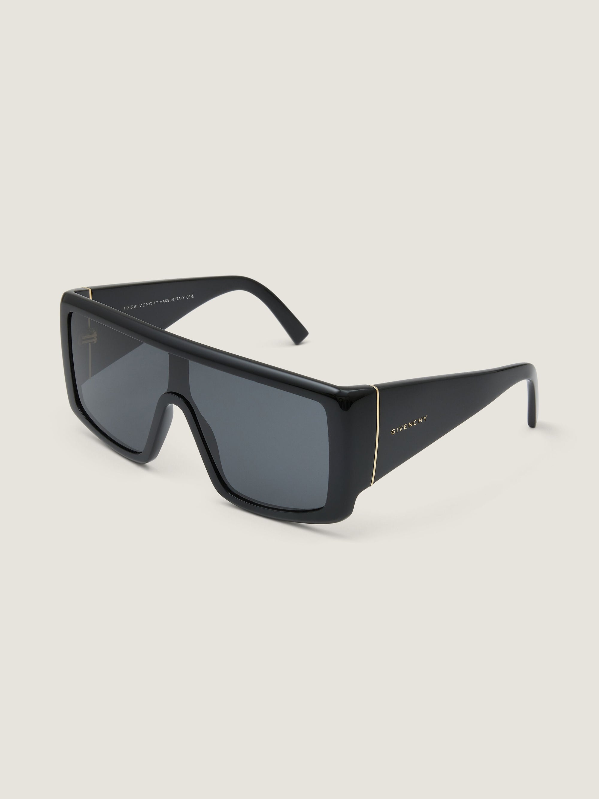 SQUARE ACETATE MASK SUNGLASSES