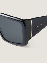 SQUARE ACETATE MASK SUNGLASSES
