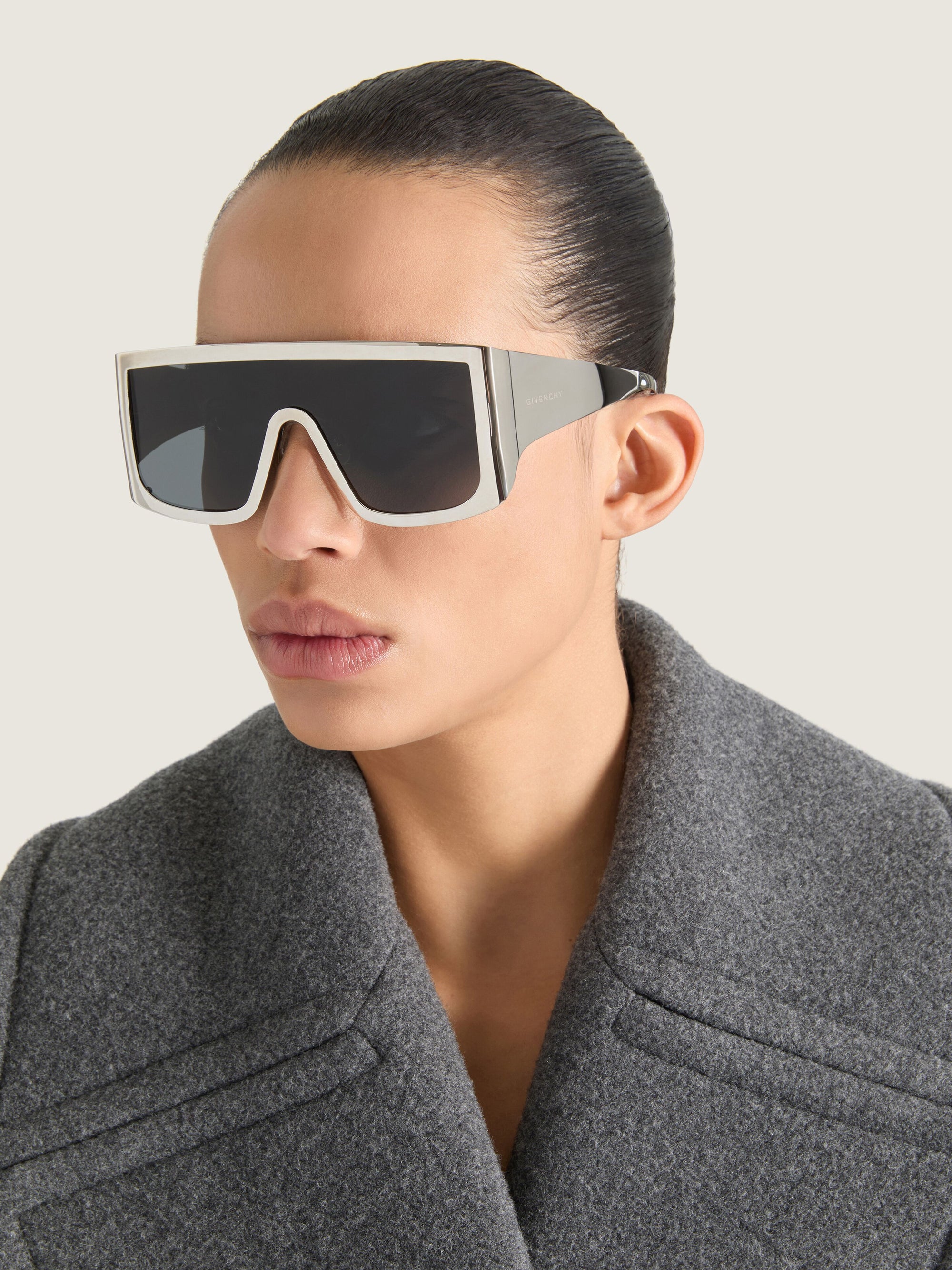 SQUARE METAL MASK SUNGLASSES