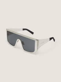 SQUARE METAL MASK SUNGLASSES