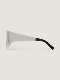 SQUARE METAL MASK SUNGLASSES