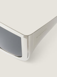 SQUARE METAL MASK SUNGLASSES