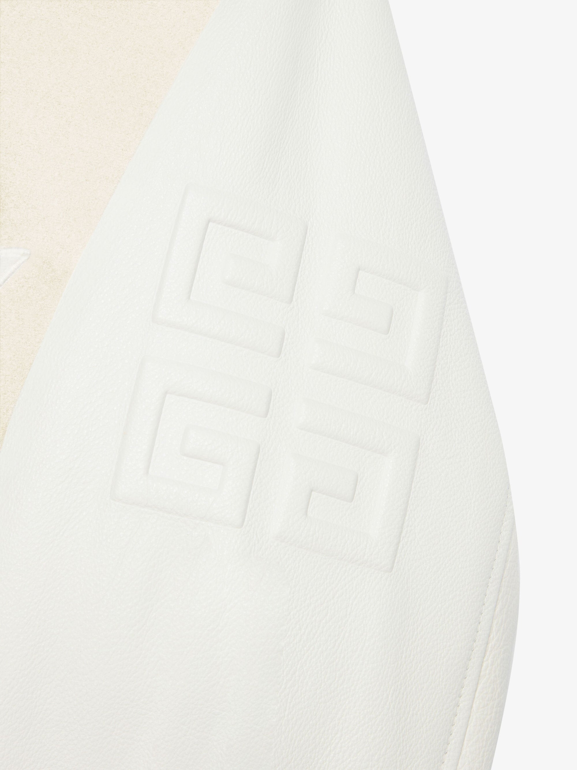 Blouson varsity cropped Givenchy en laine - White