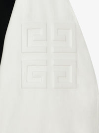 Blouson varsity cropped Givenchy en laine mélangé - Black & White