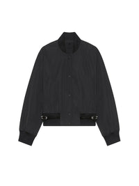 Blouson manches longues ceinturé - Black