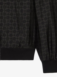 SLIT-DETAIL BOMBER JACKET