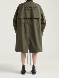 Parka with G stamp detail – Khaki