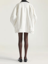 Veste cocon Boxy - Off White