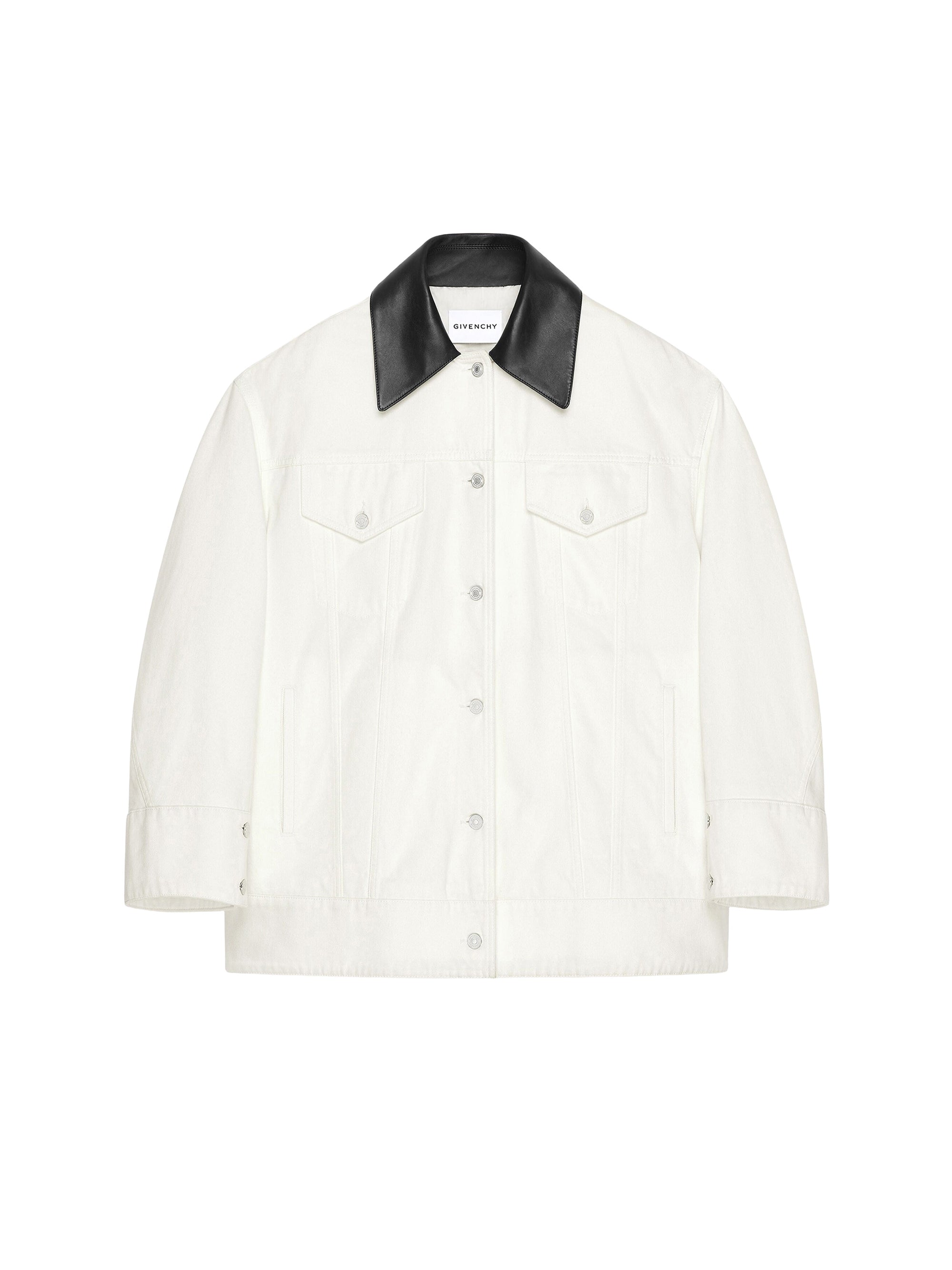 Boxy Cocoon Jacket - Off-White