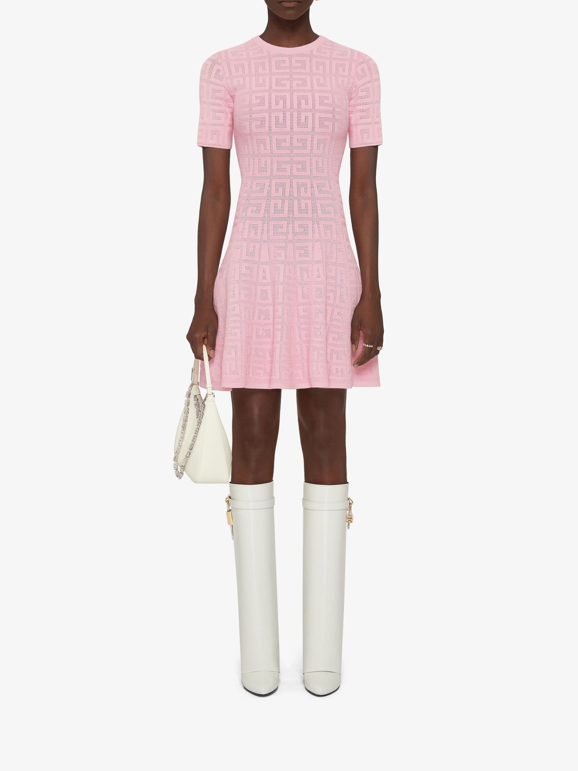 Robe courte Monogram 4G - Light Pink