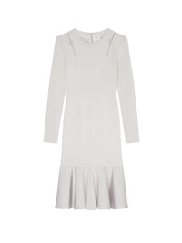 LONG SLEEVES FLARE DRESS