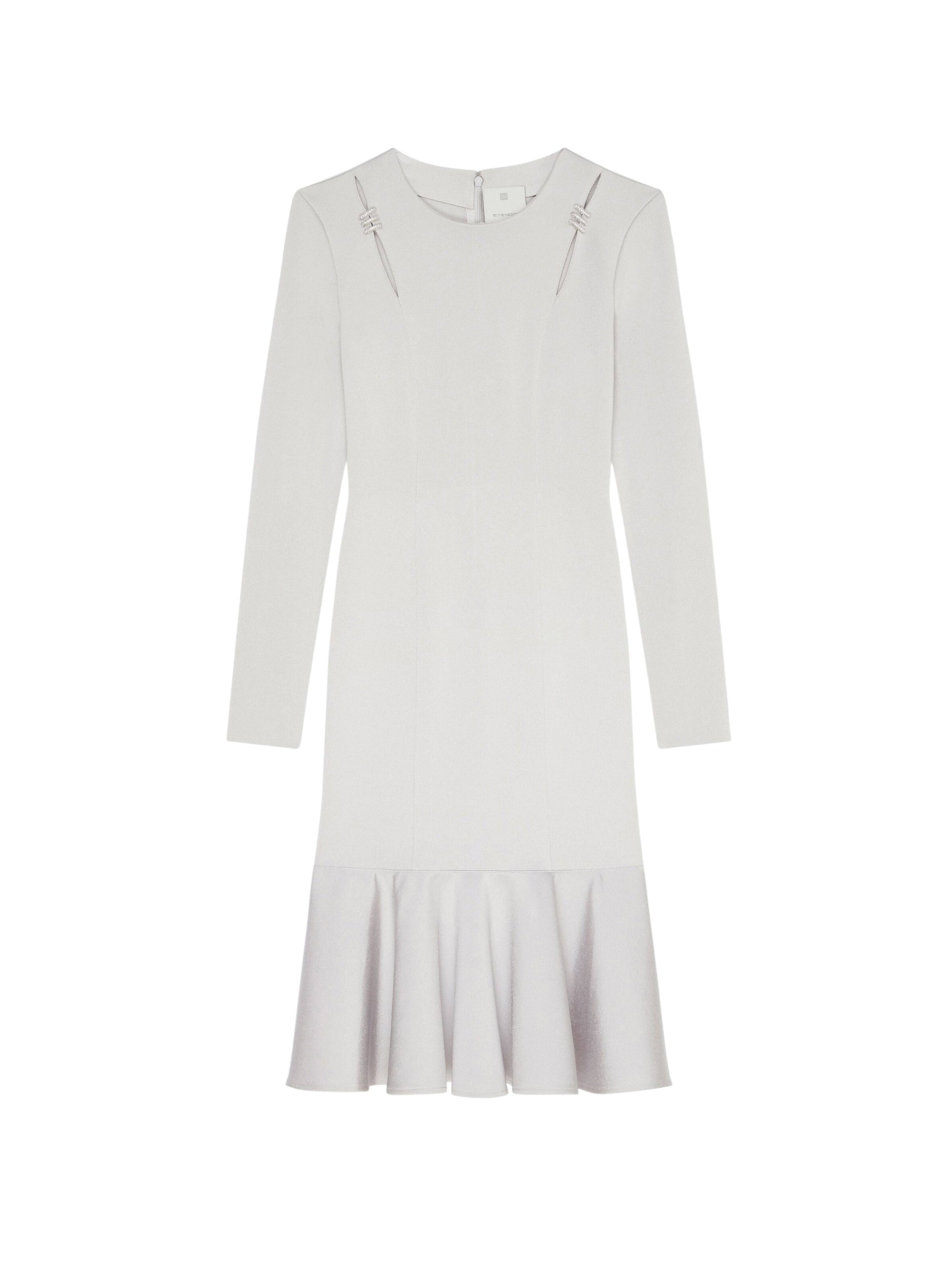 LONG SLEEVES FLARE DRESS