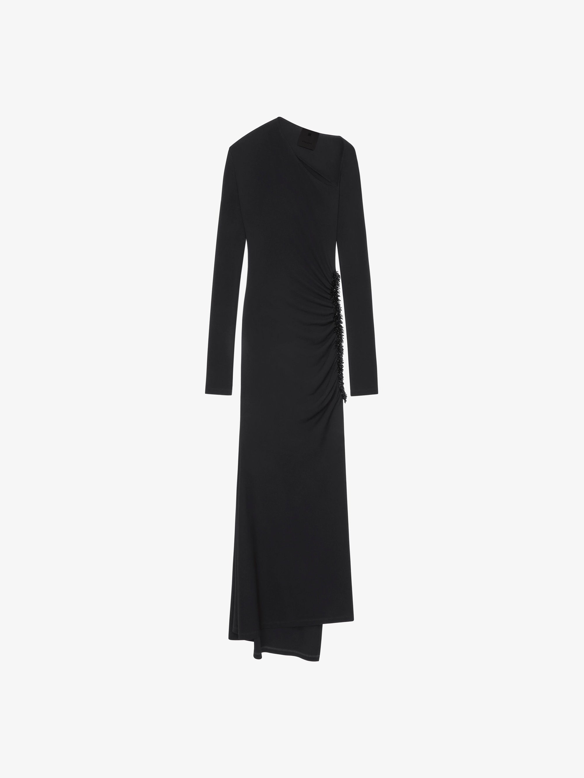 DRAPED ASYMMETRIC DRESS