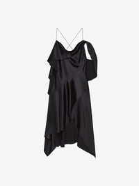 MIDI DRESS WITH STRAPES