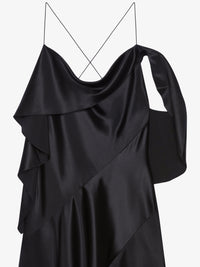 MIDI DRESS WITH STRAPES