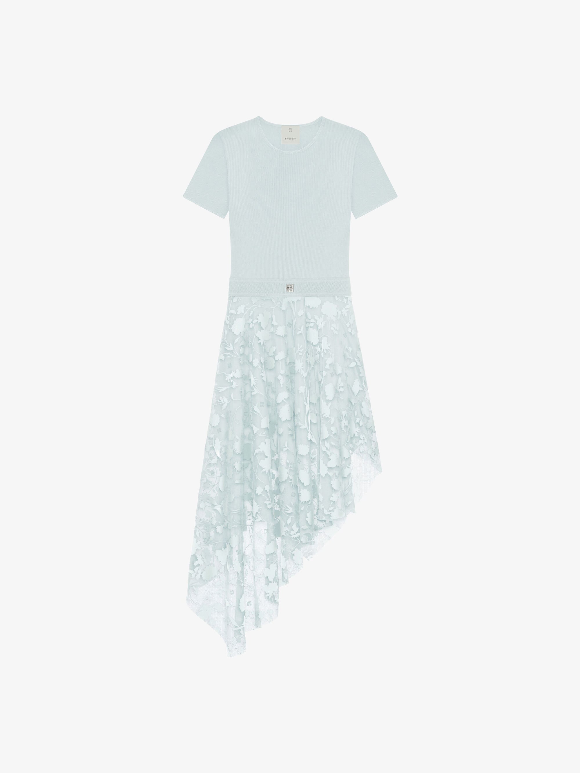 TULLE STRETCH ALLOVER FLOWERS