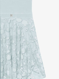 TULLE STRETCH ALLOVER FLOWERS