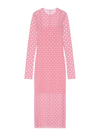 Robe à pois en tulle - Skin Rose