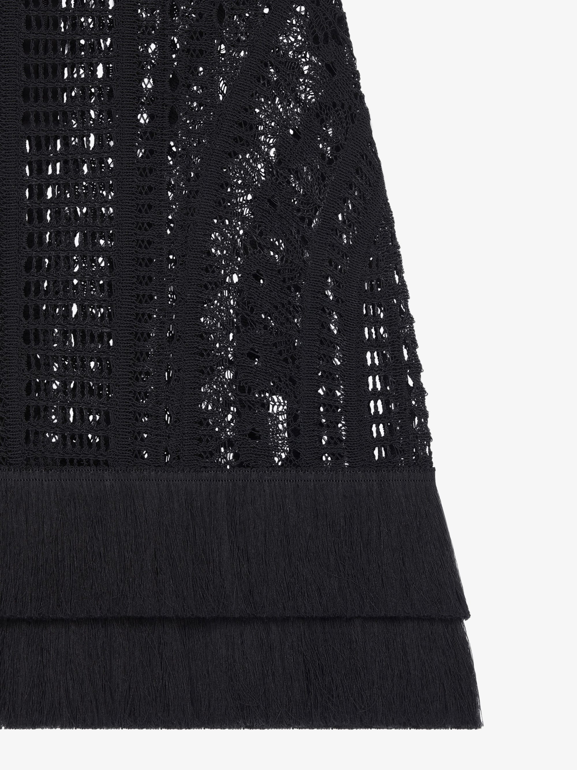 Robe en crochet - Black