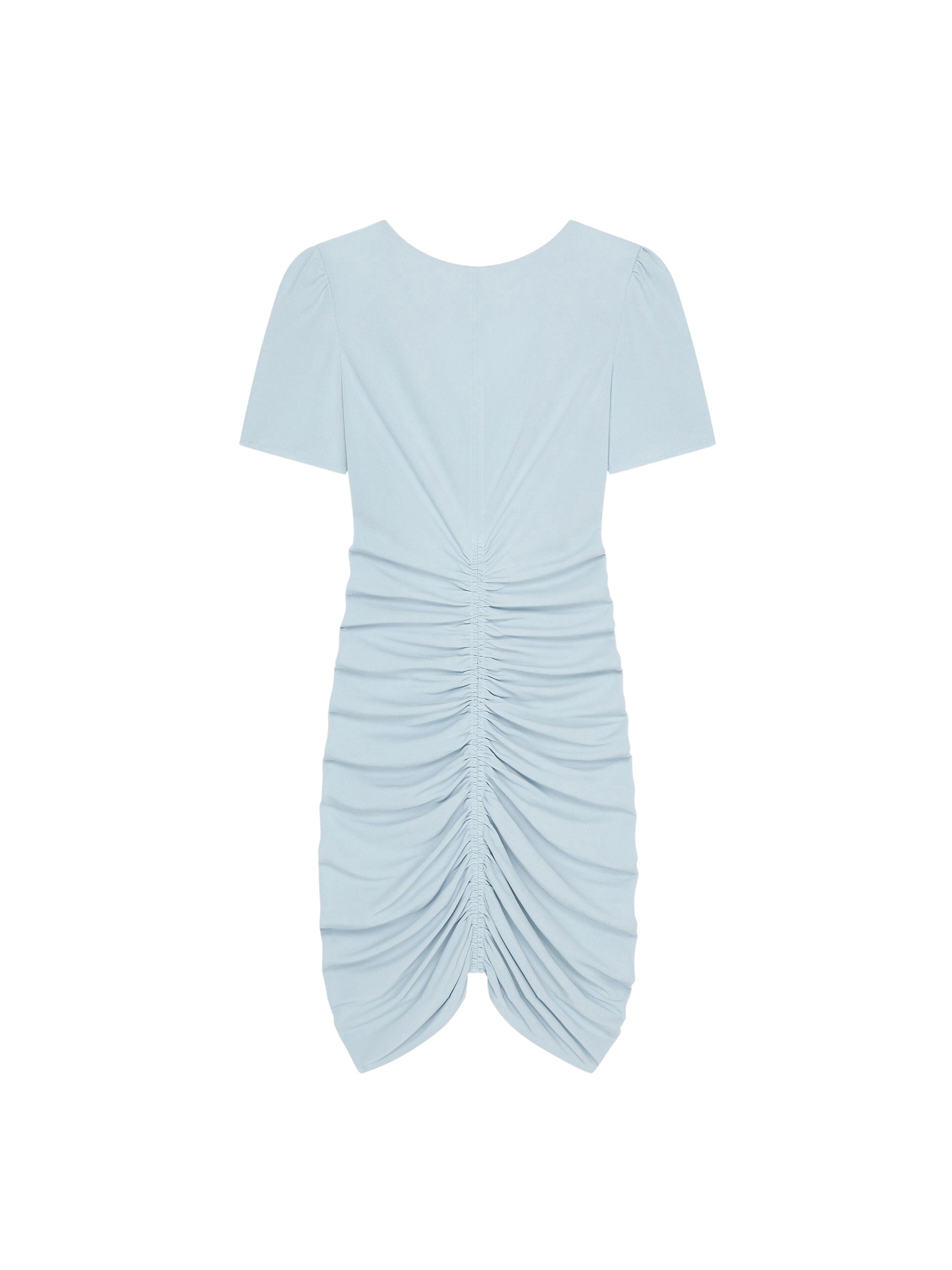 Ruched dress - Sky Blue