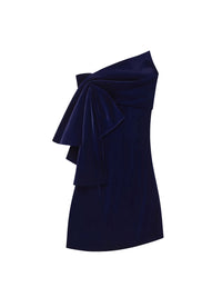 Robe à grand nœud - Dark Navy