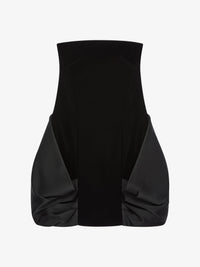 BACK PULL MINI DRESS