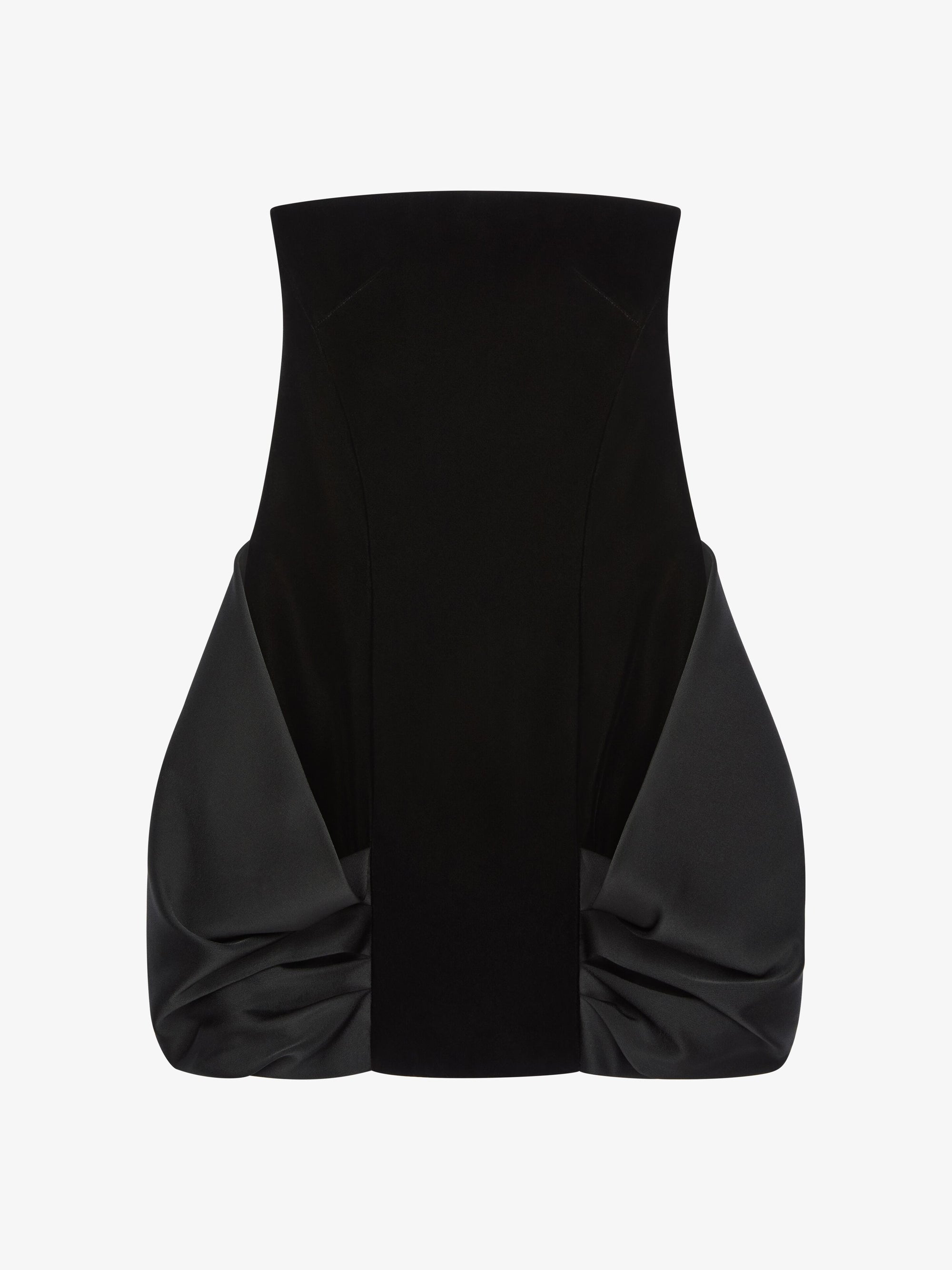 BACK PULL MINI DRESS