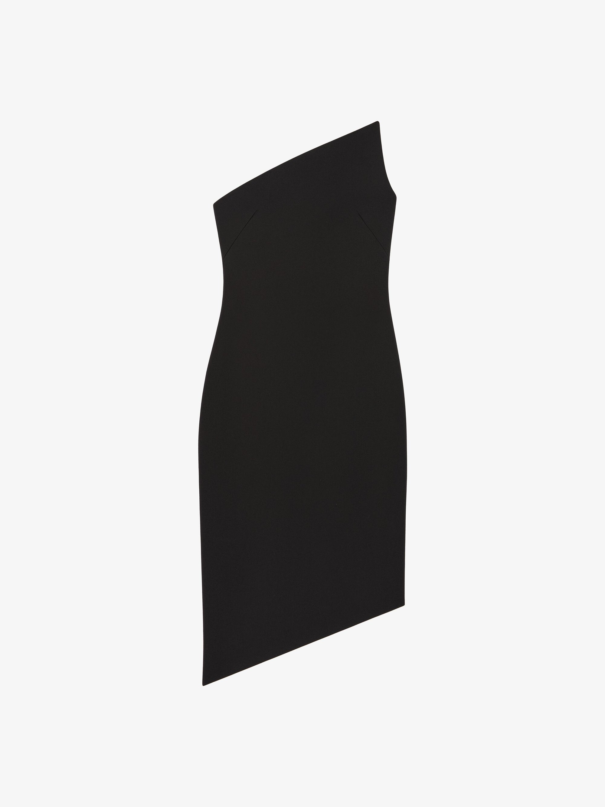 ASYMMETRIC MIDI DRESS