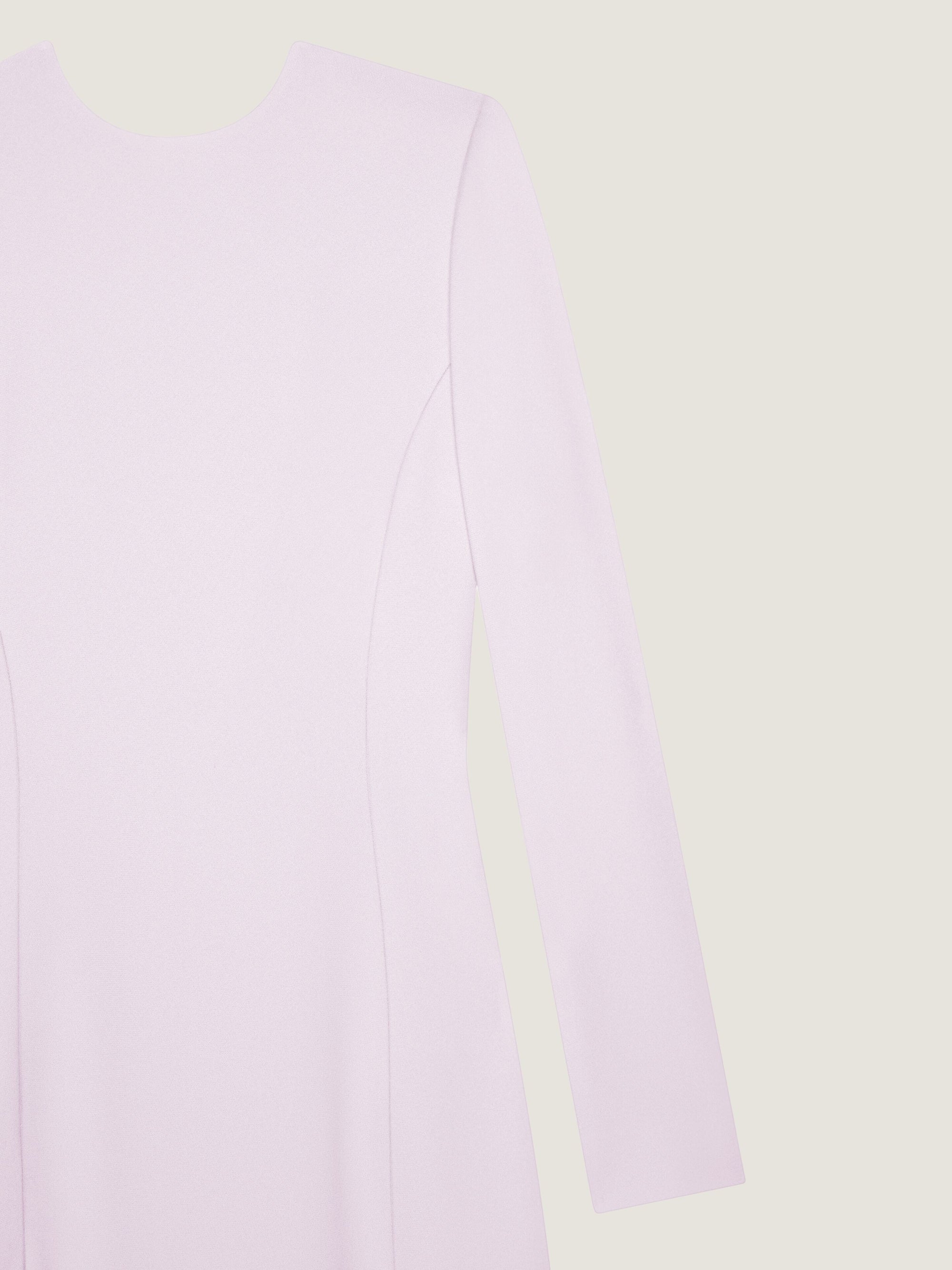DRAPED OPEN-BACK LONG DRESS