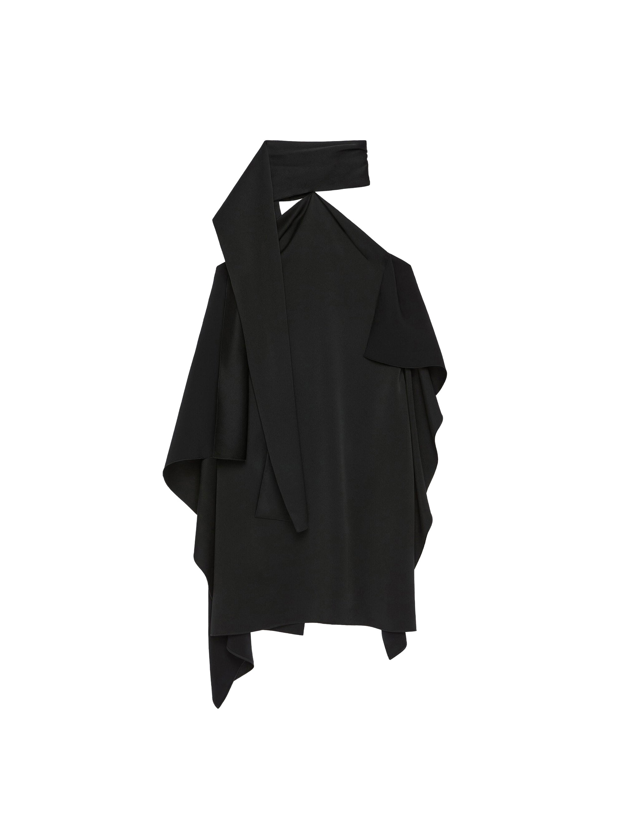 Robe à lavallière - Black