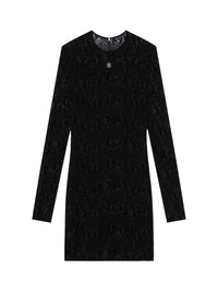 Robe courte en tulle - Black