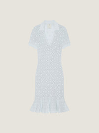 VISCOSE MONOGRAM 72 LACE JACQUARD