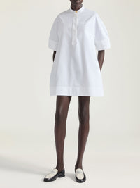 Robe mini trapèze - White
