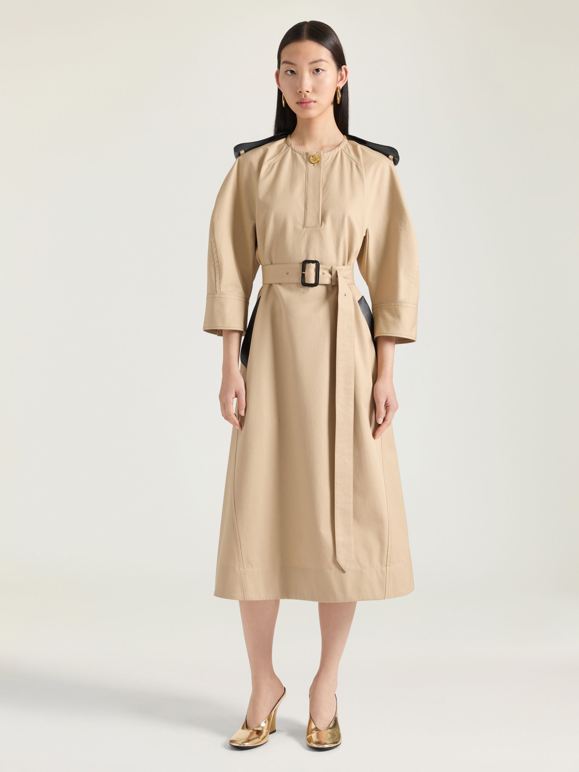 UTILITARIAN COCOON DRESS