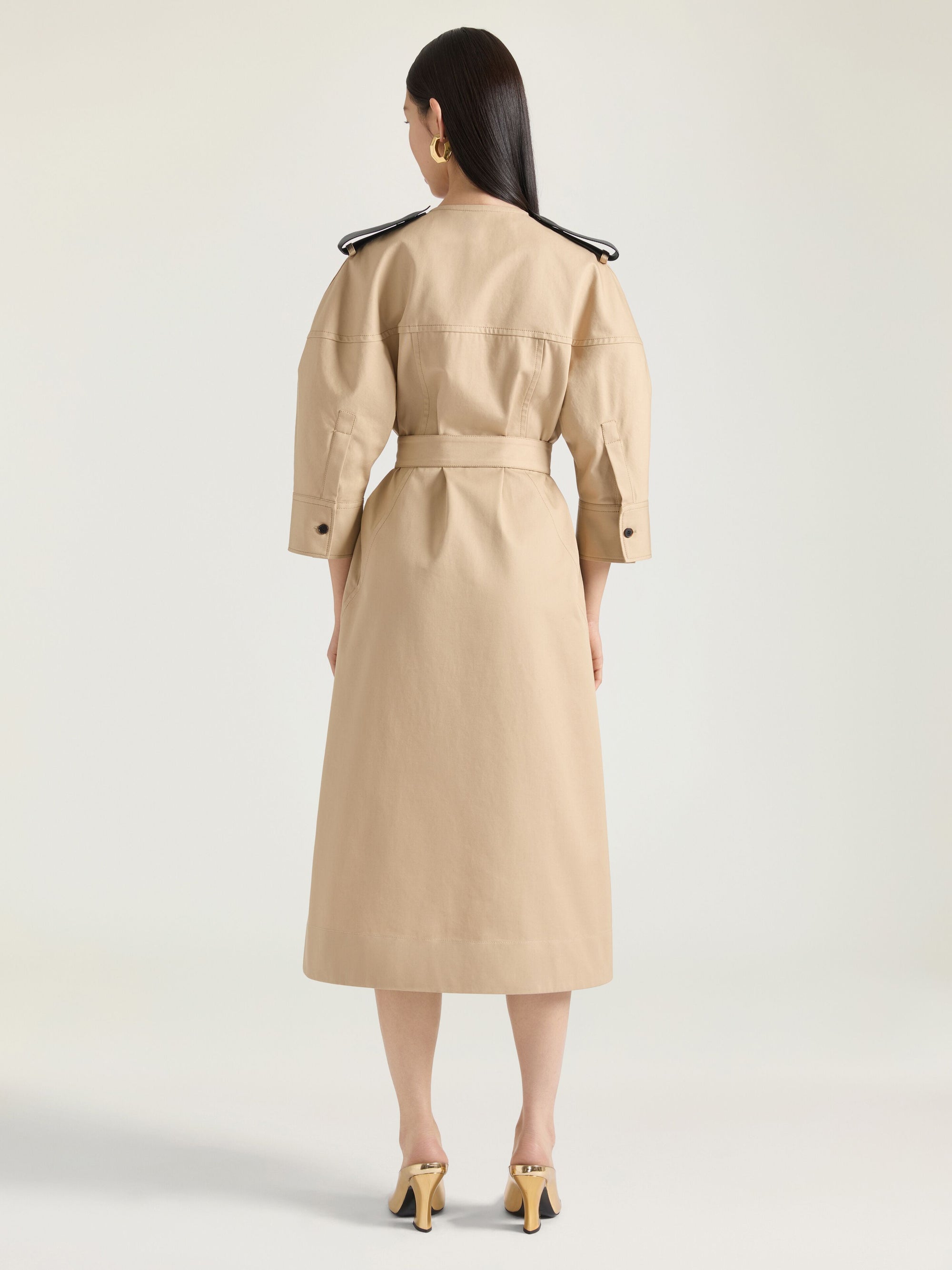 UTILITARIAN COCOON DRESS