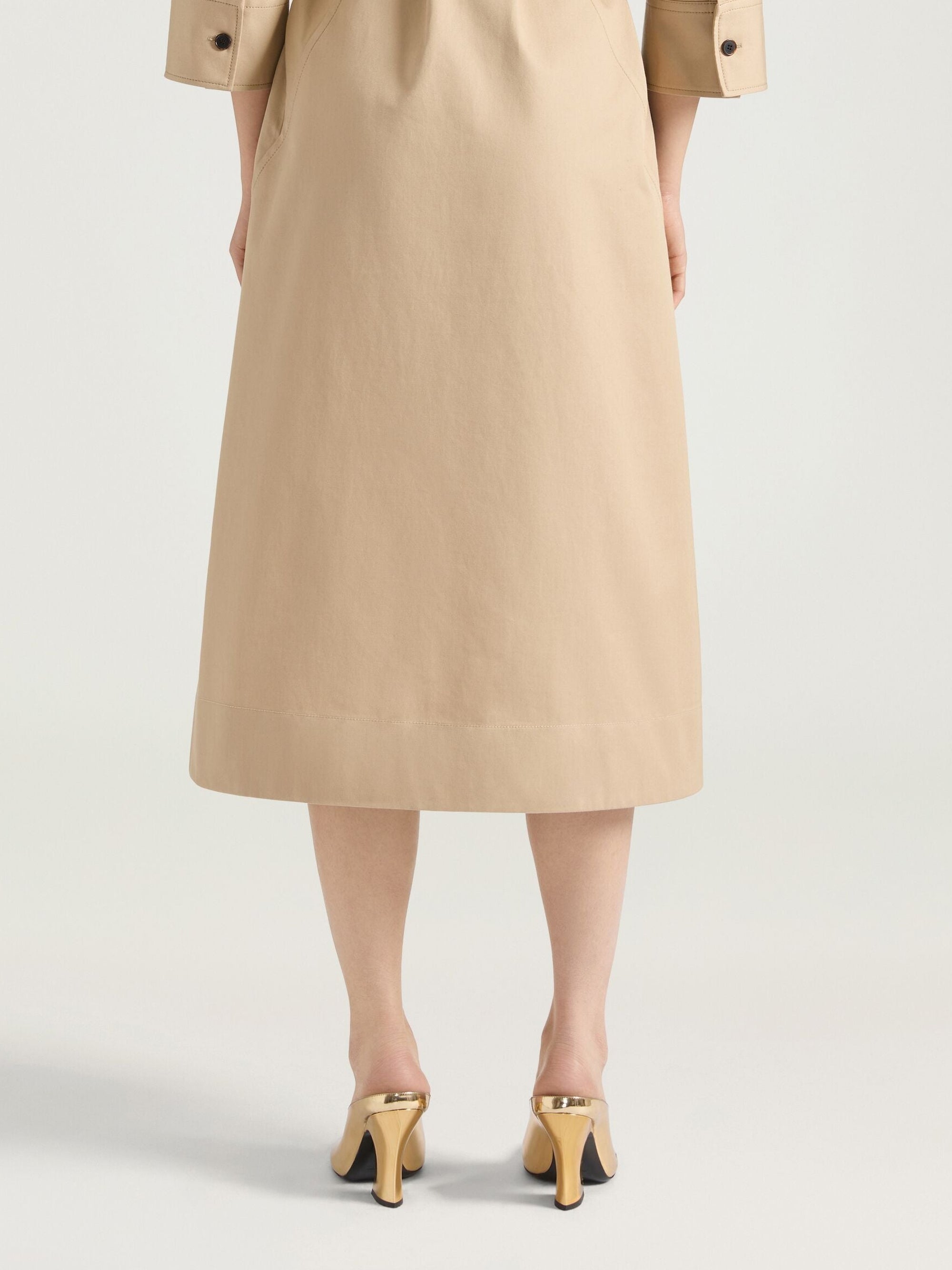 Robe cocon utilitaire - Beige