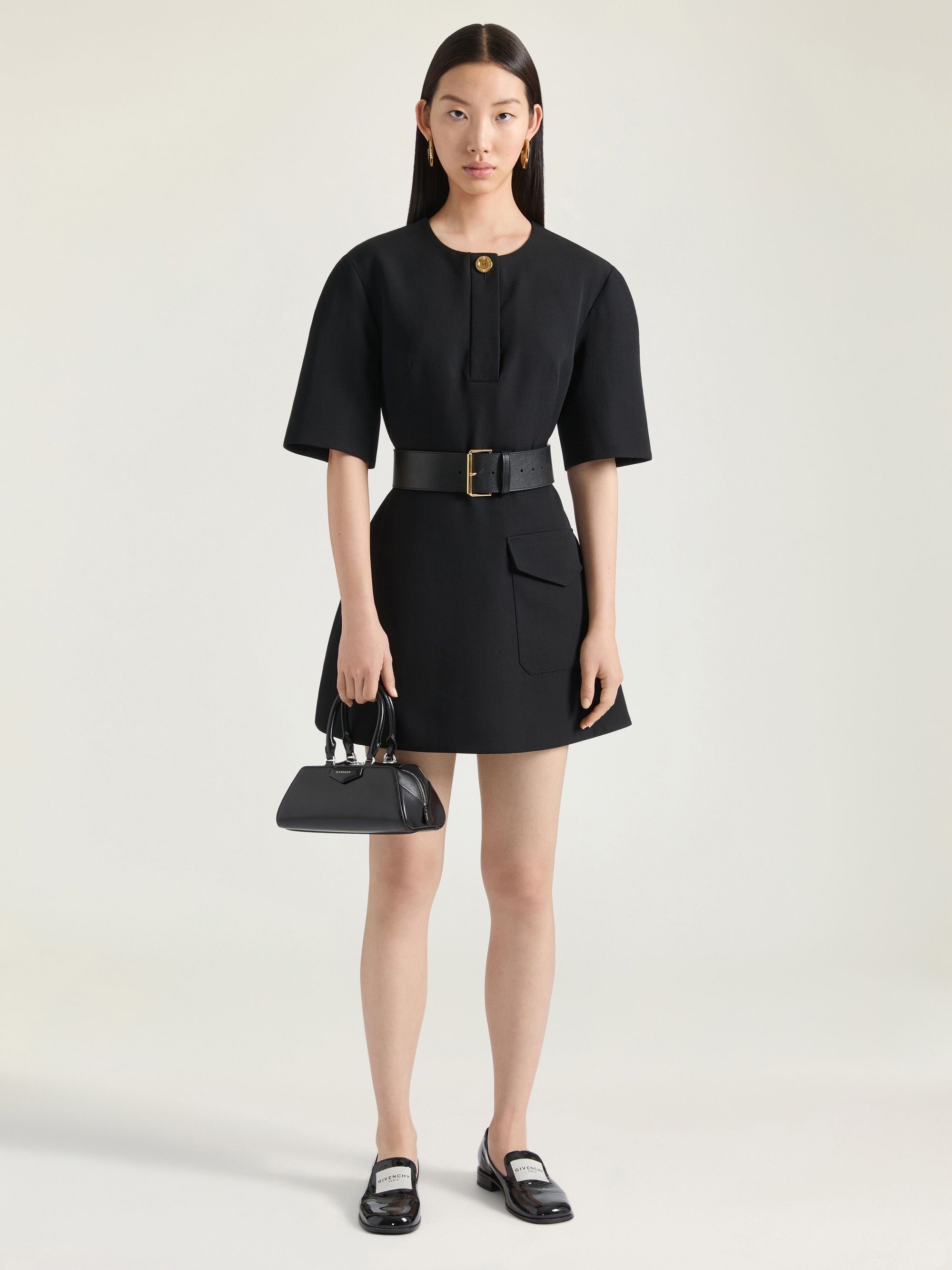 COUTURE SEAM MINI DRESS