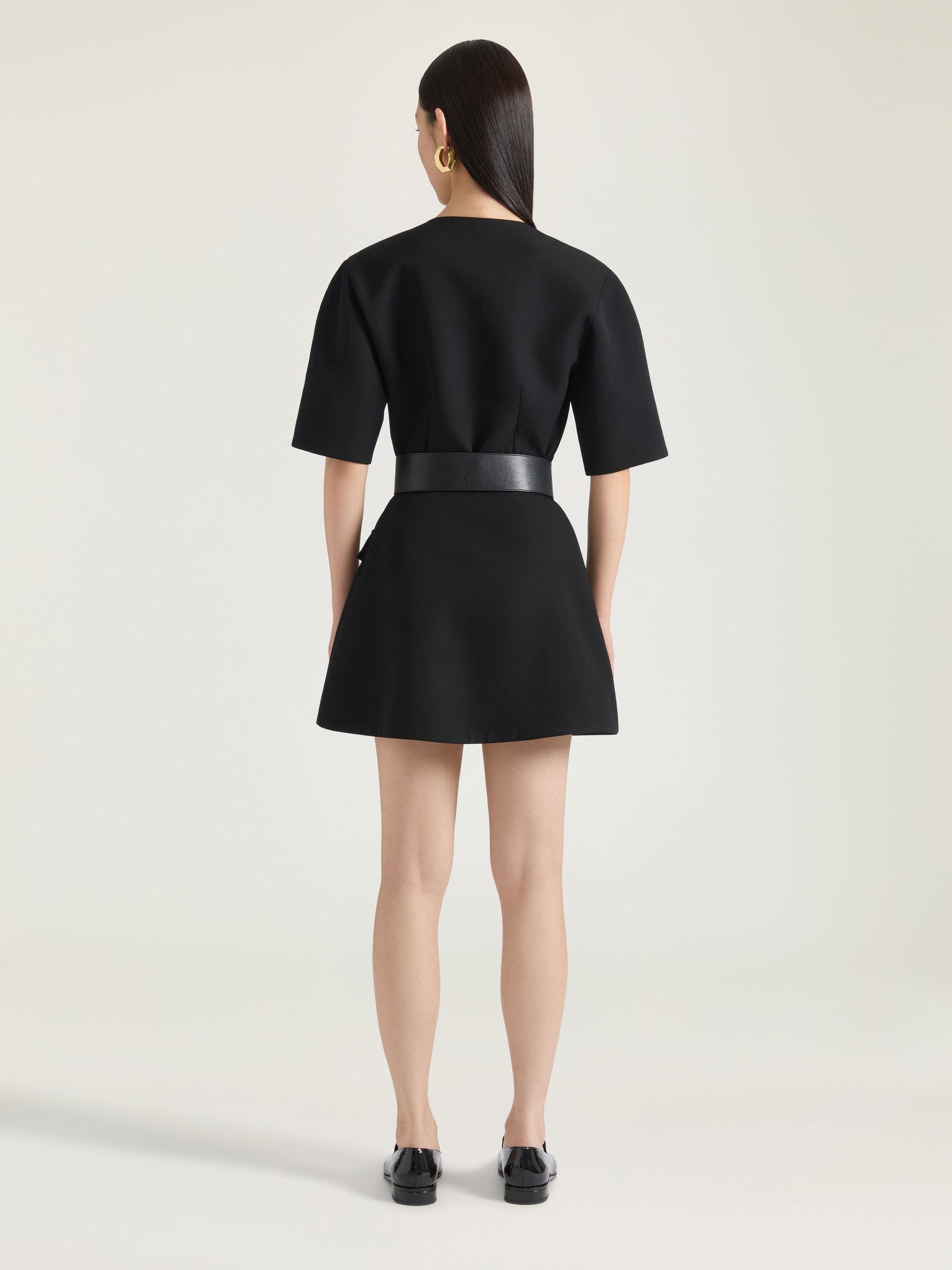 COUTURE SEAM MINI DRESS
