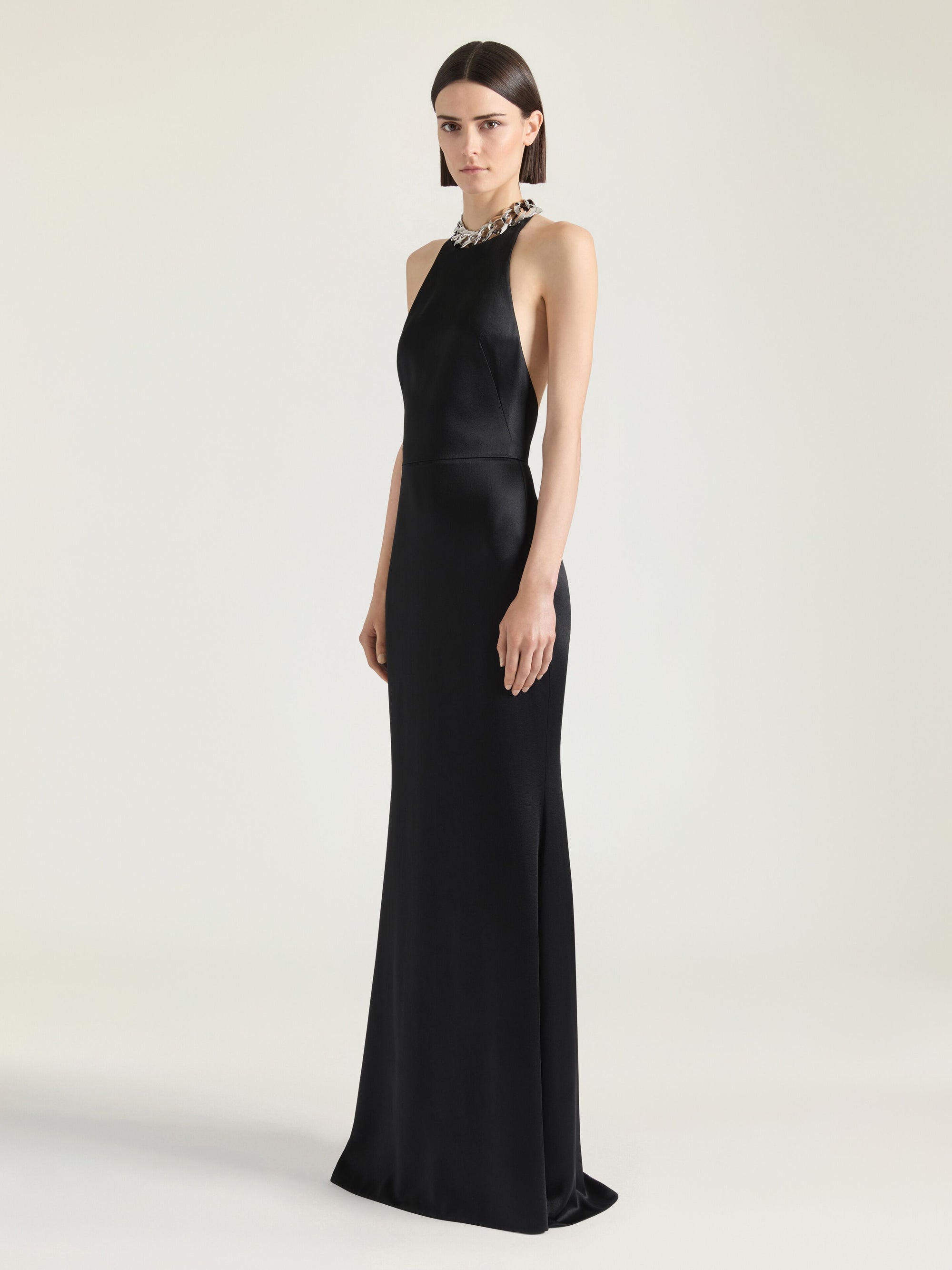 HALTERNECK EVENING DRESS