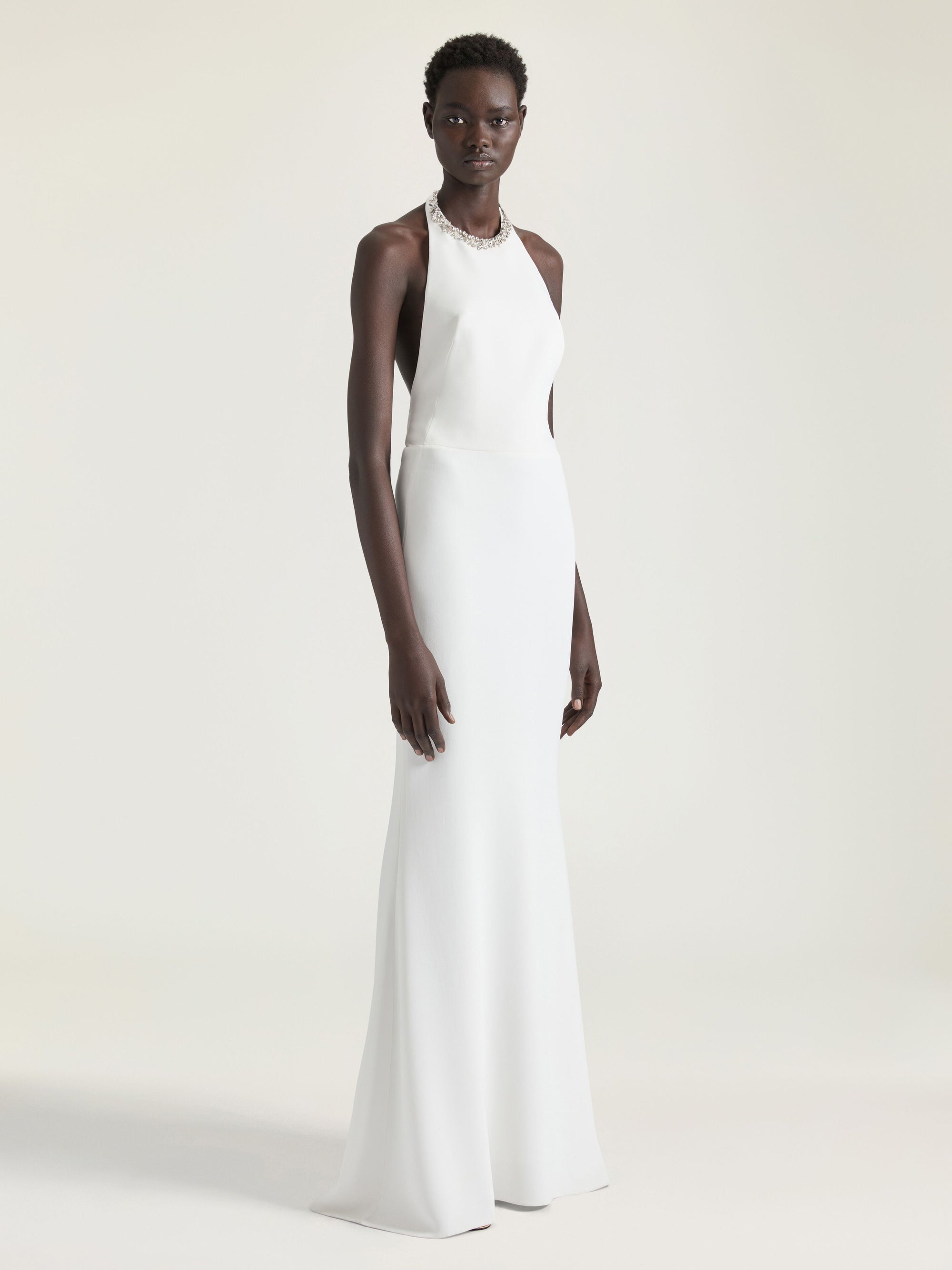 HALTERNECK EVENING DRESS