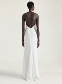 HALTERNECK EVENING DRESS