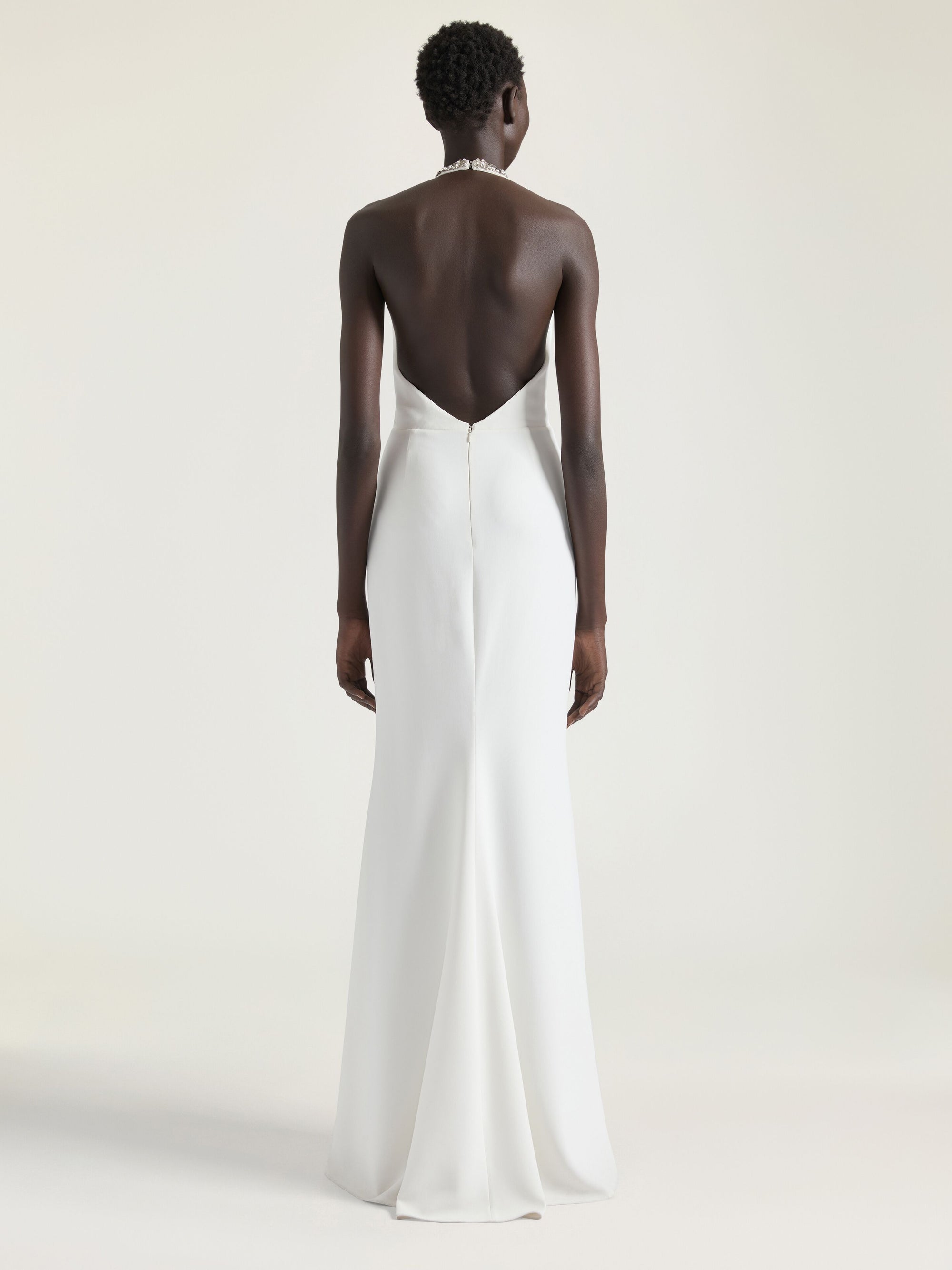 HALTERNECK EVENING DRESS