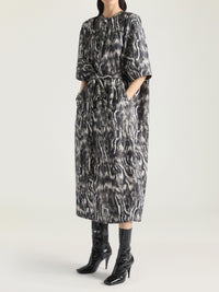 Robe caftan - Grey Mix