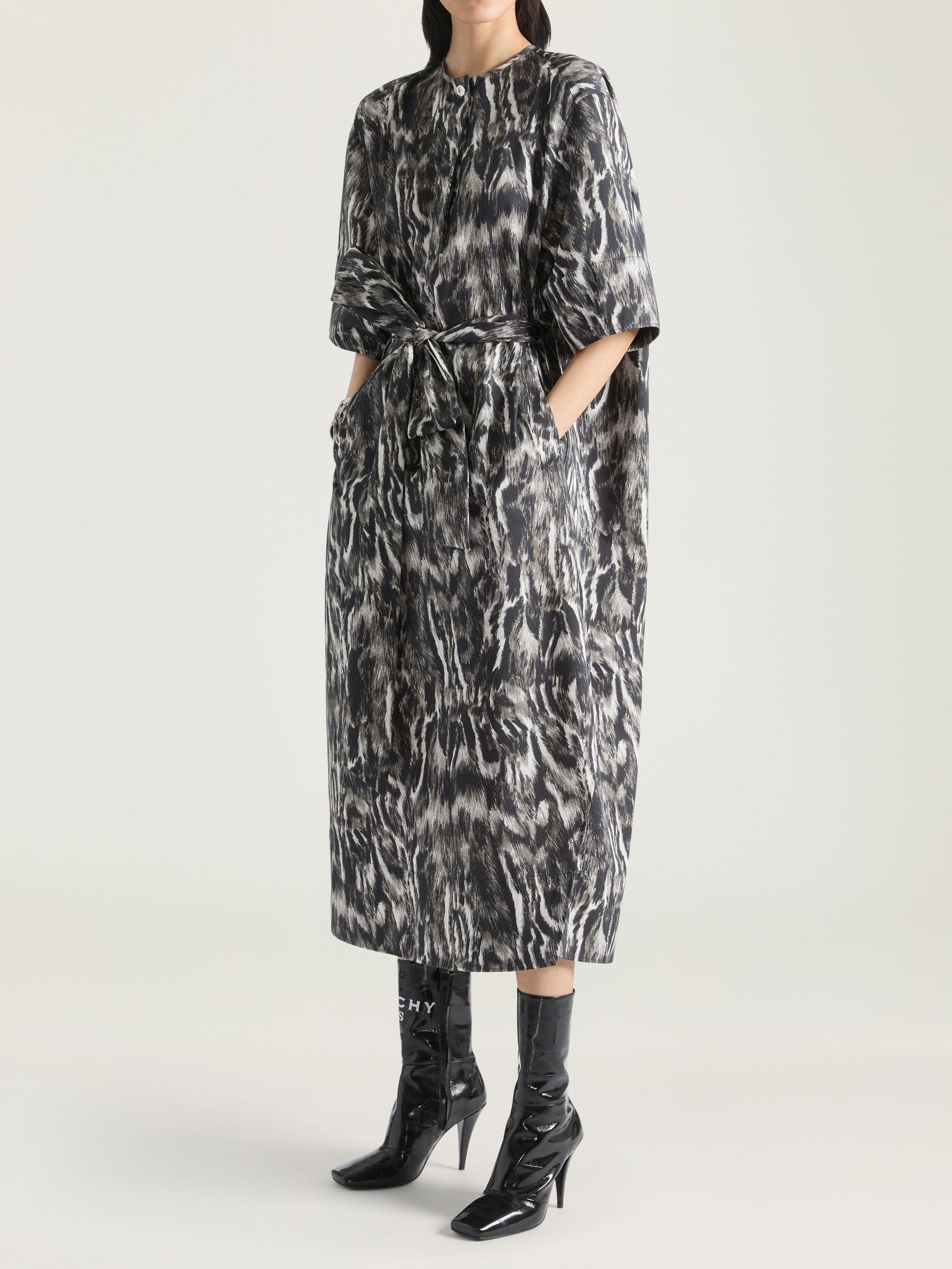 Robe caftan - Grey Mix