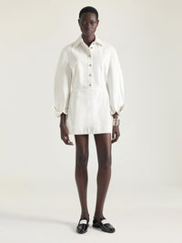 COCOON SHORT DRESS